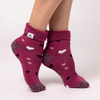 Heat Holders Cozy Turn Over Cuff Lounge Socks Warm Winter Socks for Women