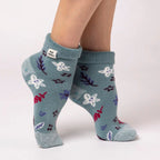 Heat Holders Cozy Turn Over Cuff Lounge Socks Warm Winter Socks for Women