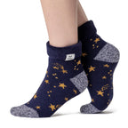 Heat Holders Cozy Turn Over Cuff Lounge Socks Warm Winter Socks for Women