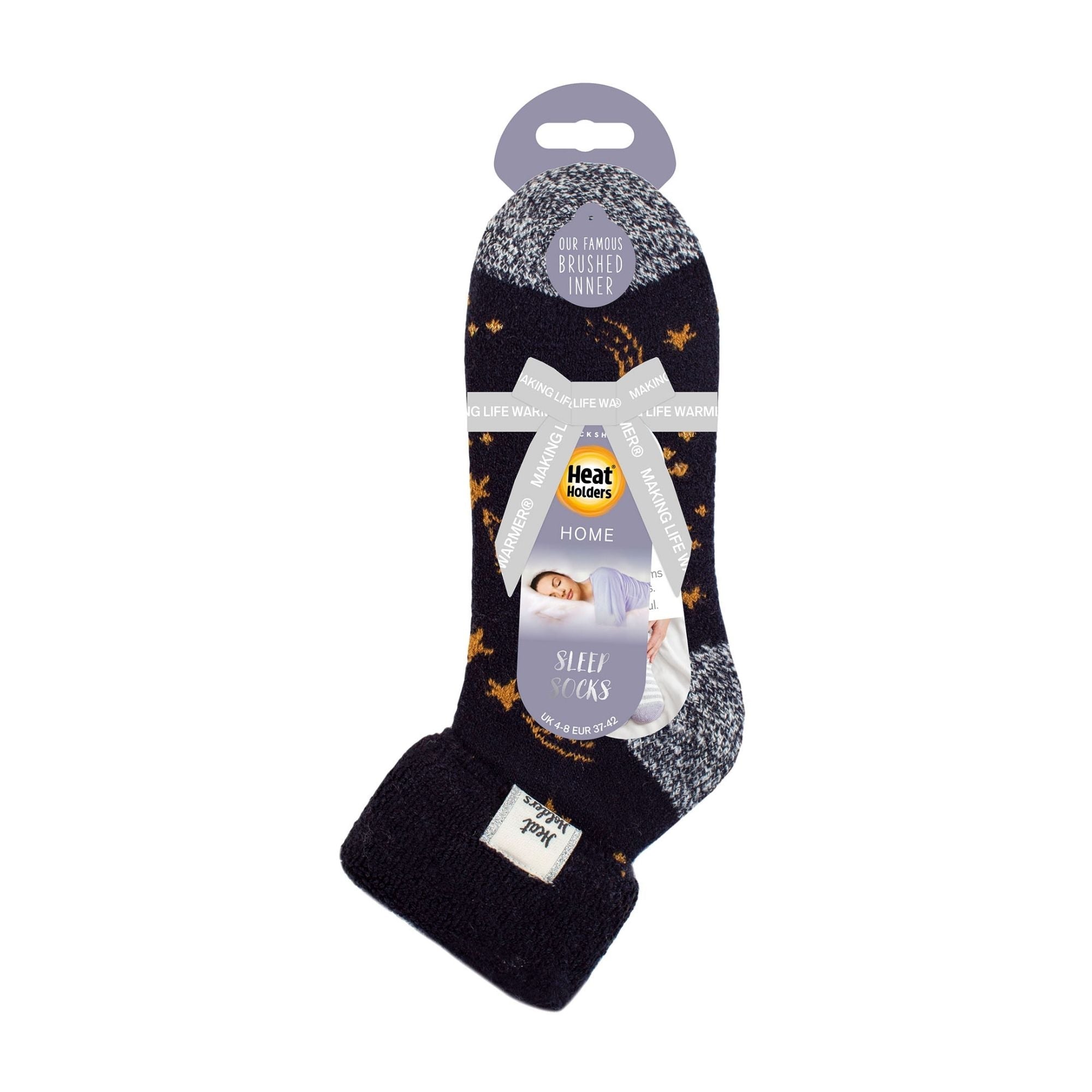 Heat Holders Cozy Turn Over Cuff Lounge Socks Warm Winter Socks for Women