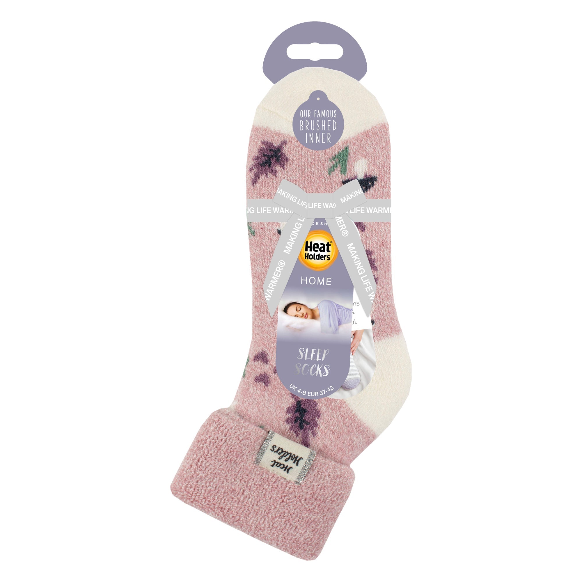 Heat Holders Cozy Turn Over Cuff Lounge Socks Warm Winter Socks for Women