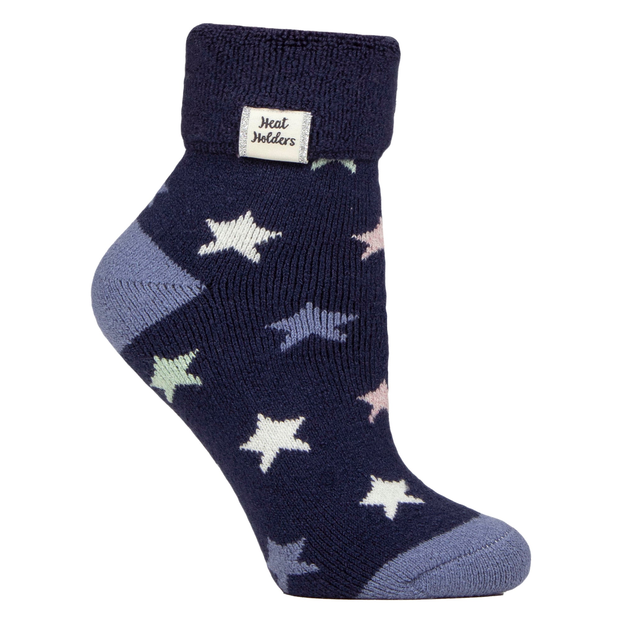 Heat Holders Cozy Turn Over Cuff Lounge Socks Warm Winter Socks for Women