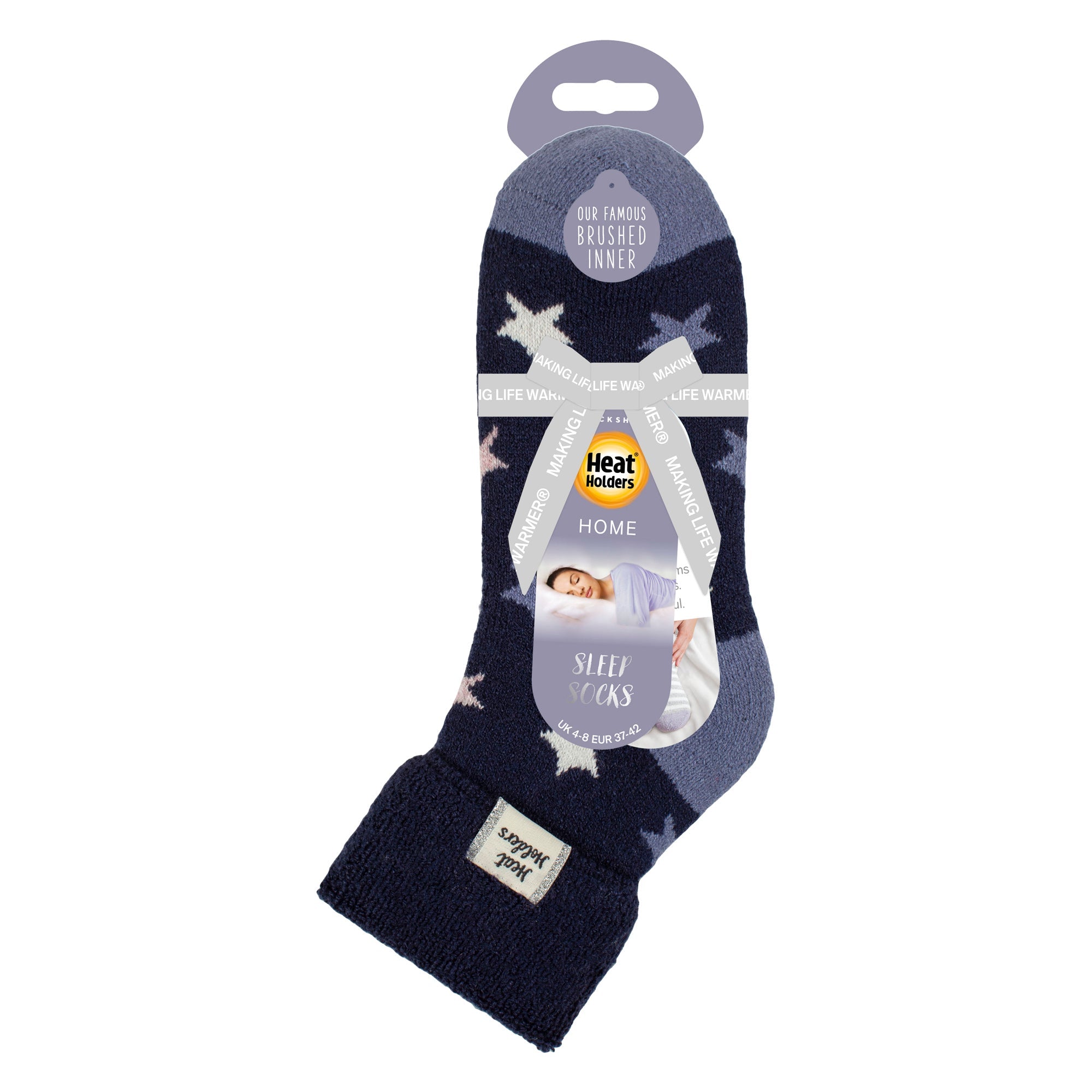 Heat Holders Cozy Turn Over Cuff Lounge Socks Warm Winter Socks for Women