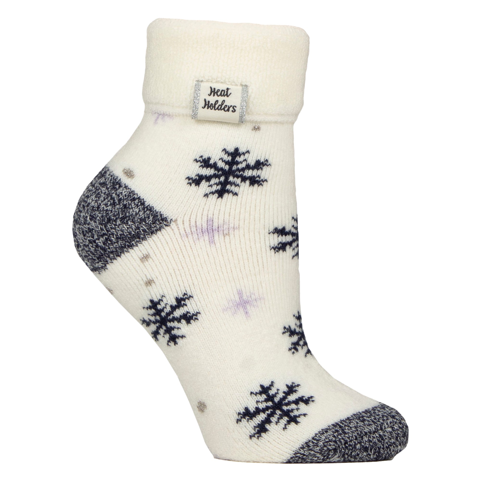 Heat Holders Cozy Turn Over Cuff Lounge Socks Warm Winter Socks for Women