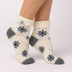 Heat Holders Cozy Turn Over Cuff Lounge Socks Warm Winter Socks for Women