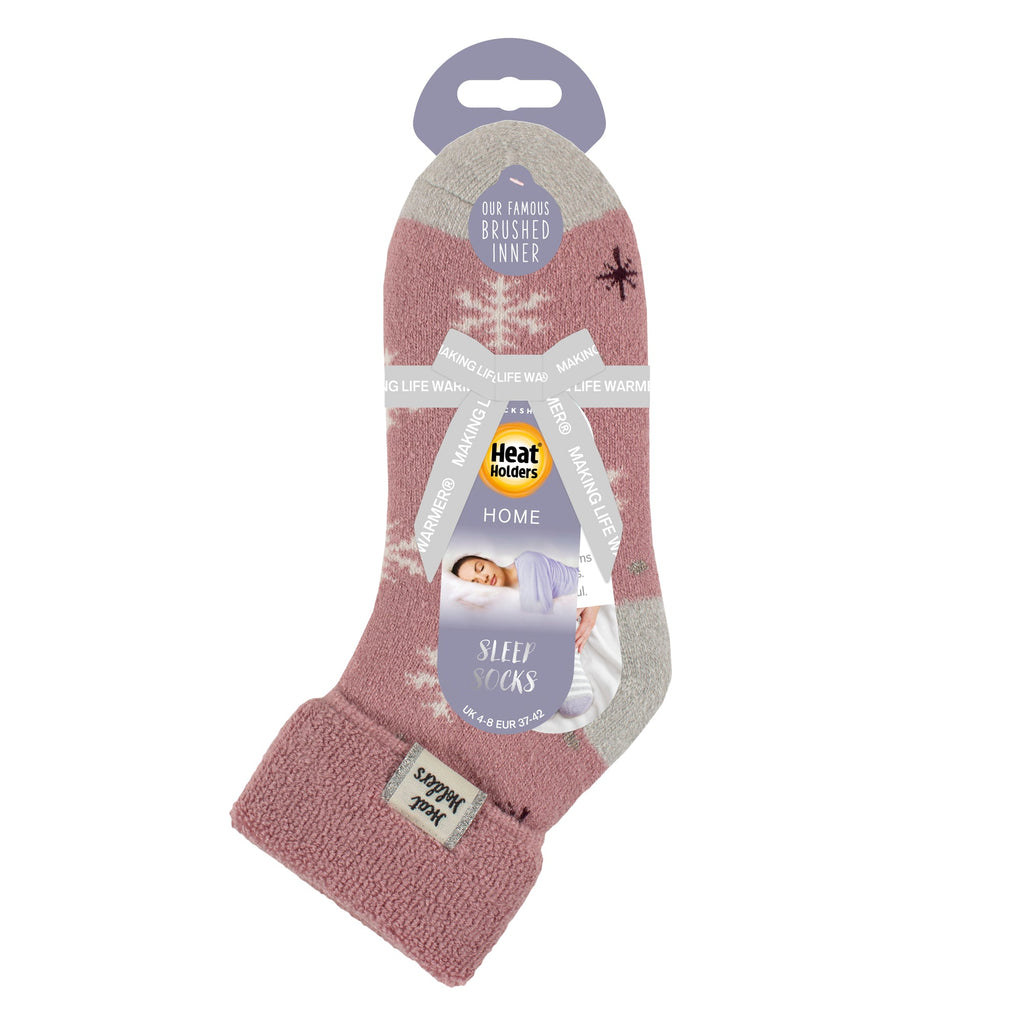 Heat Holders Cozy Turn Over Cuff Lounge Socks Warm Winter Socks for Women