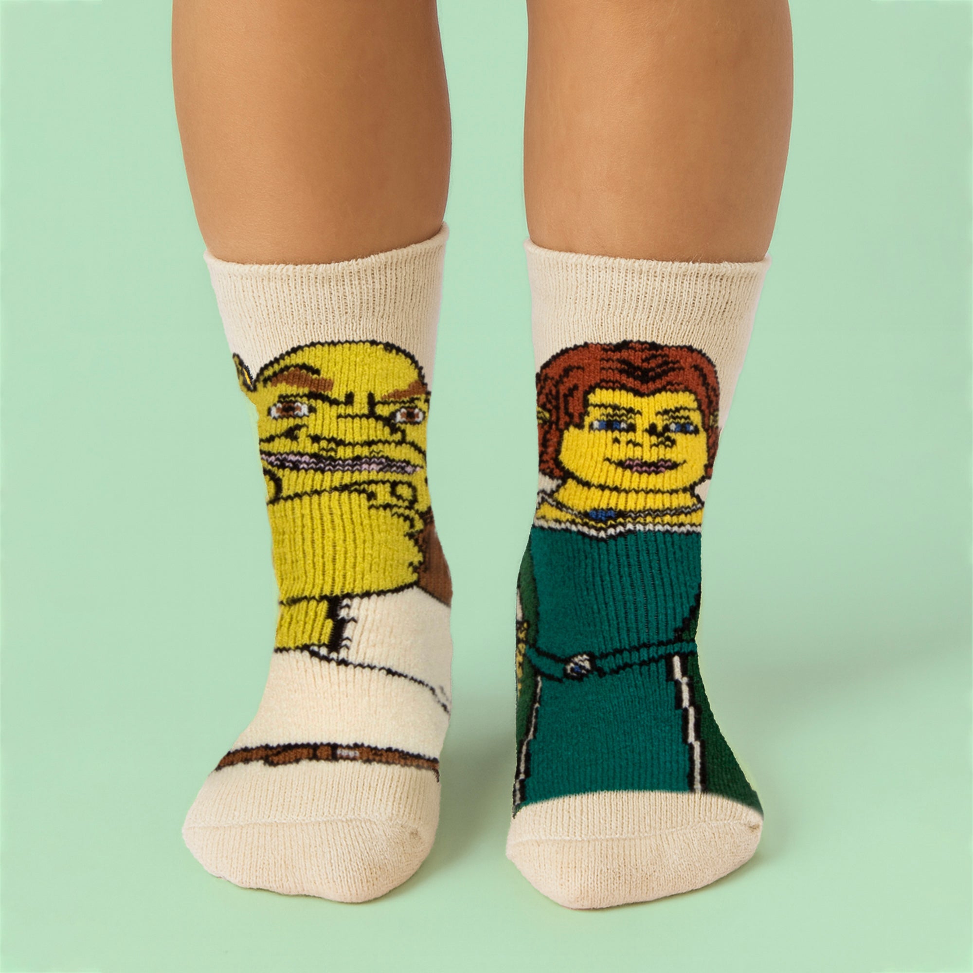 Heat Holders Lite Womens Thermal Shrek Patterned Socks with Soft Brushed Lining