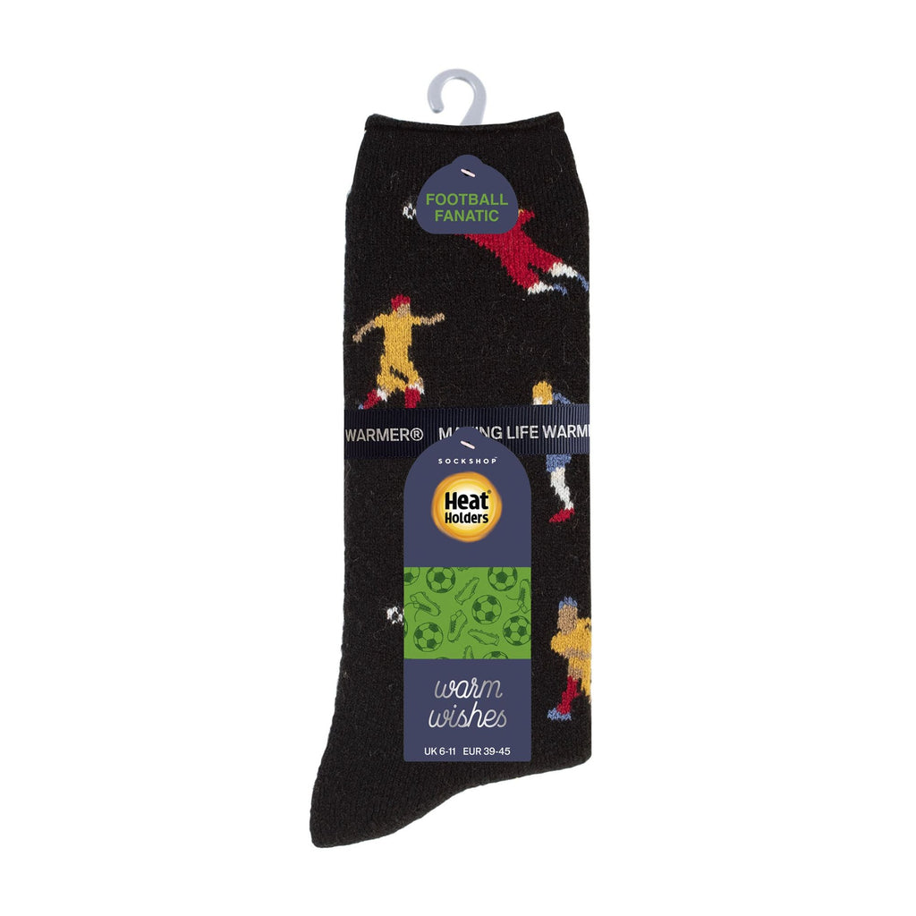 Heat Holders Mens Hobby Activity Patterned Lightweight Thermal Lite Socks