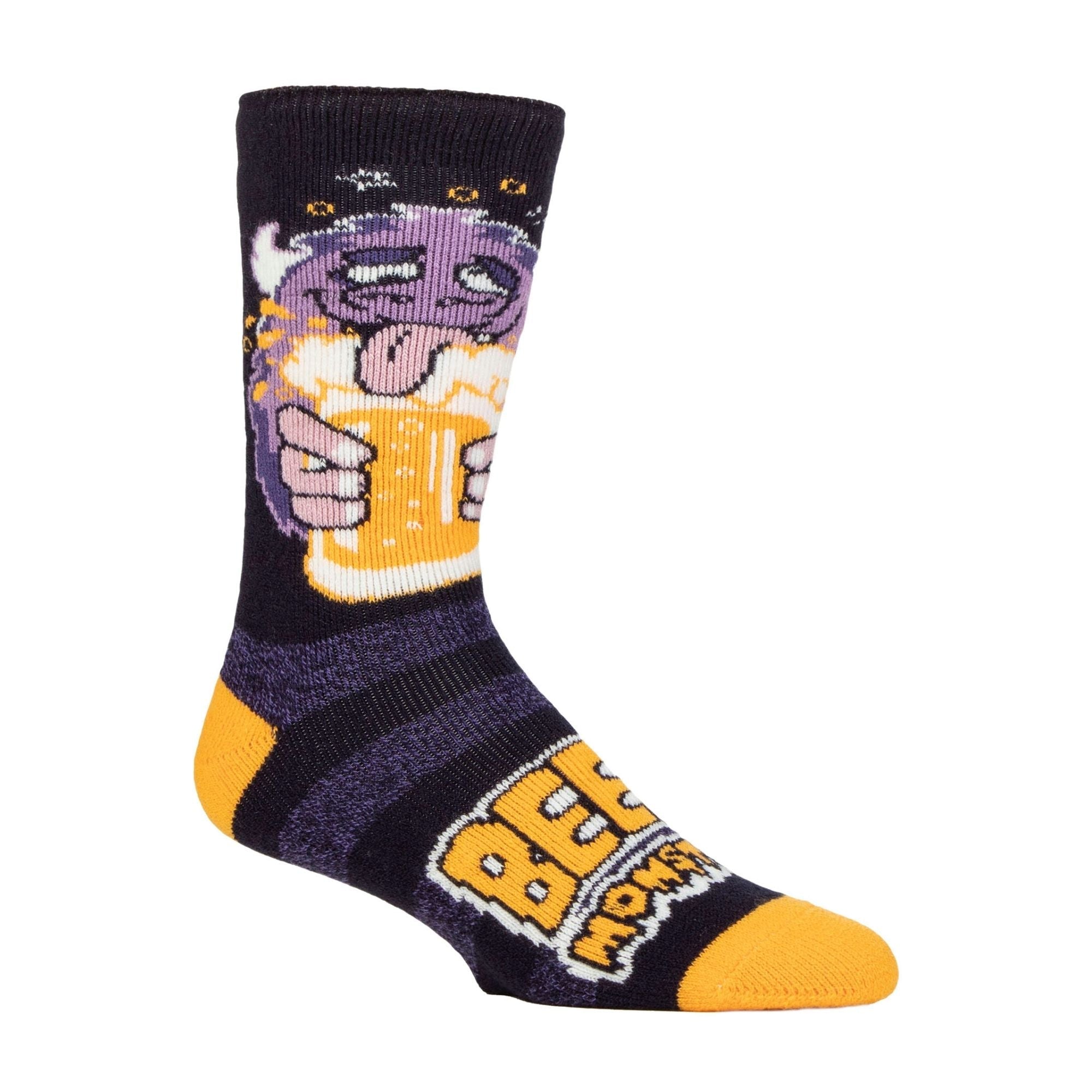 Heat Holders Mens Hobby Activity Patterned Lightweight Thermal Lite Socks