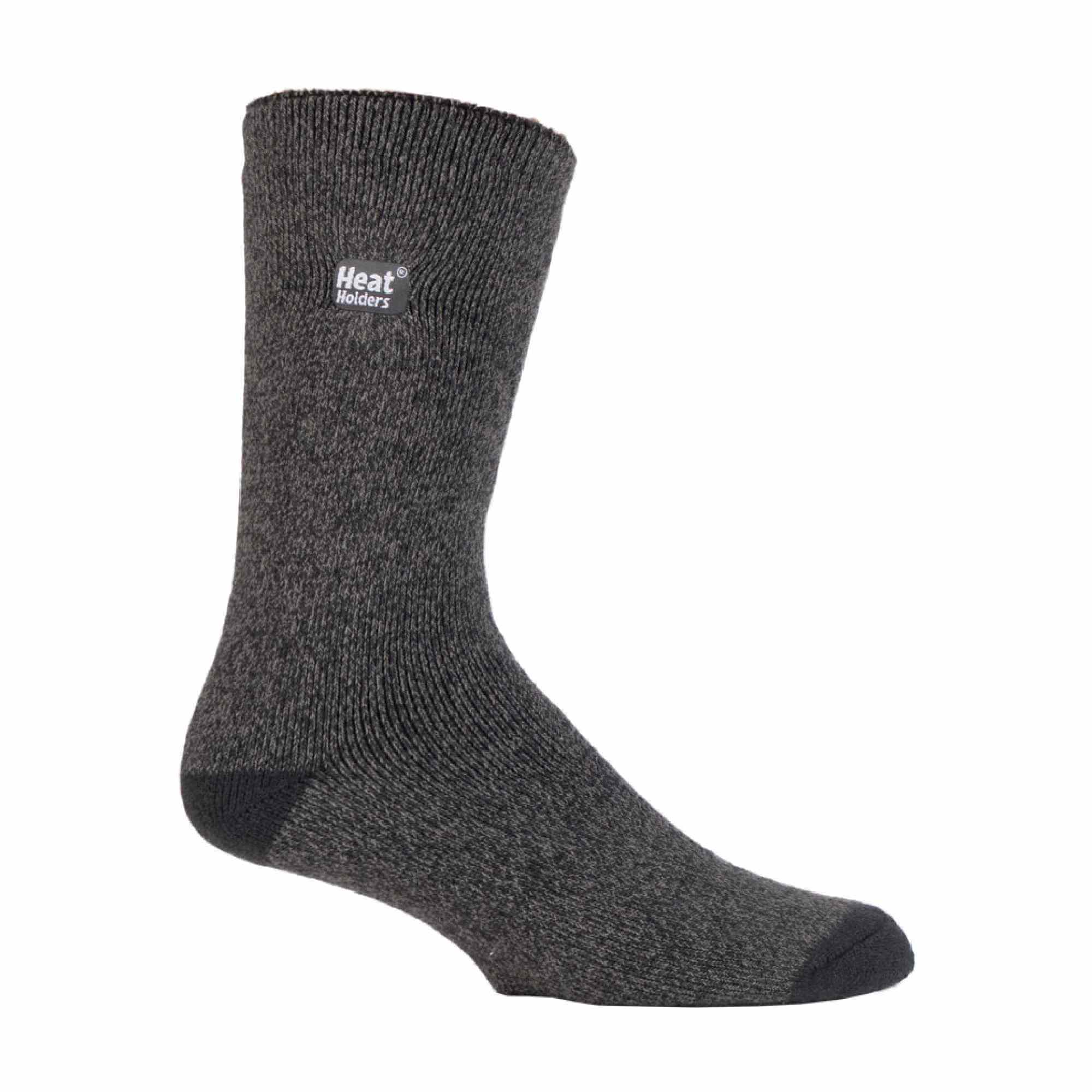 Heat Holders 3 Pairs Mens Thin Lightweight Thermal Dress Socks for Winter