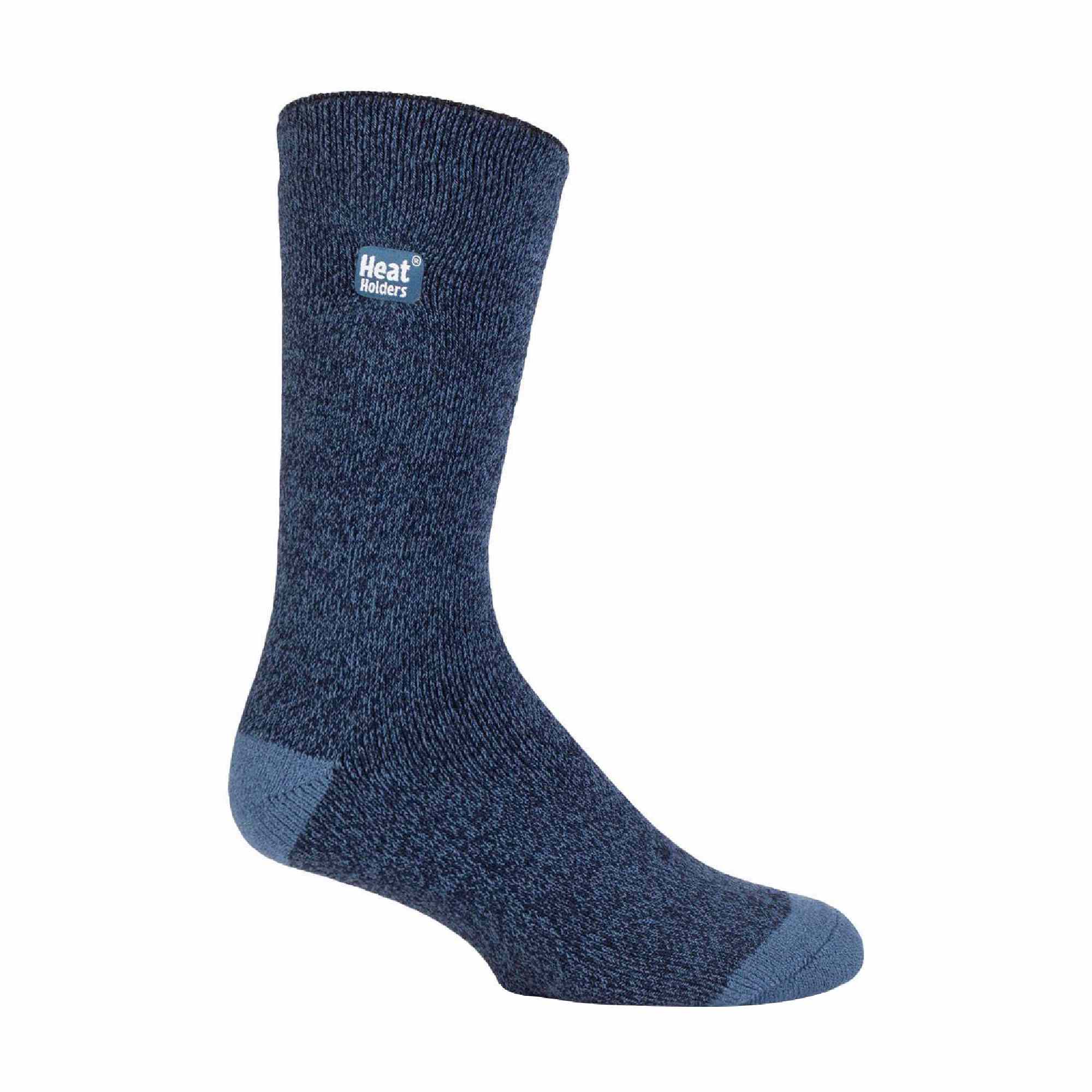 Heat Holders 3 Pairs Mens Thin Lightweight Thermal Dress Socks for Winter
