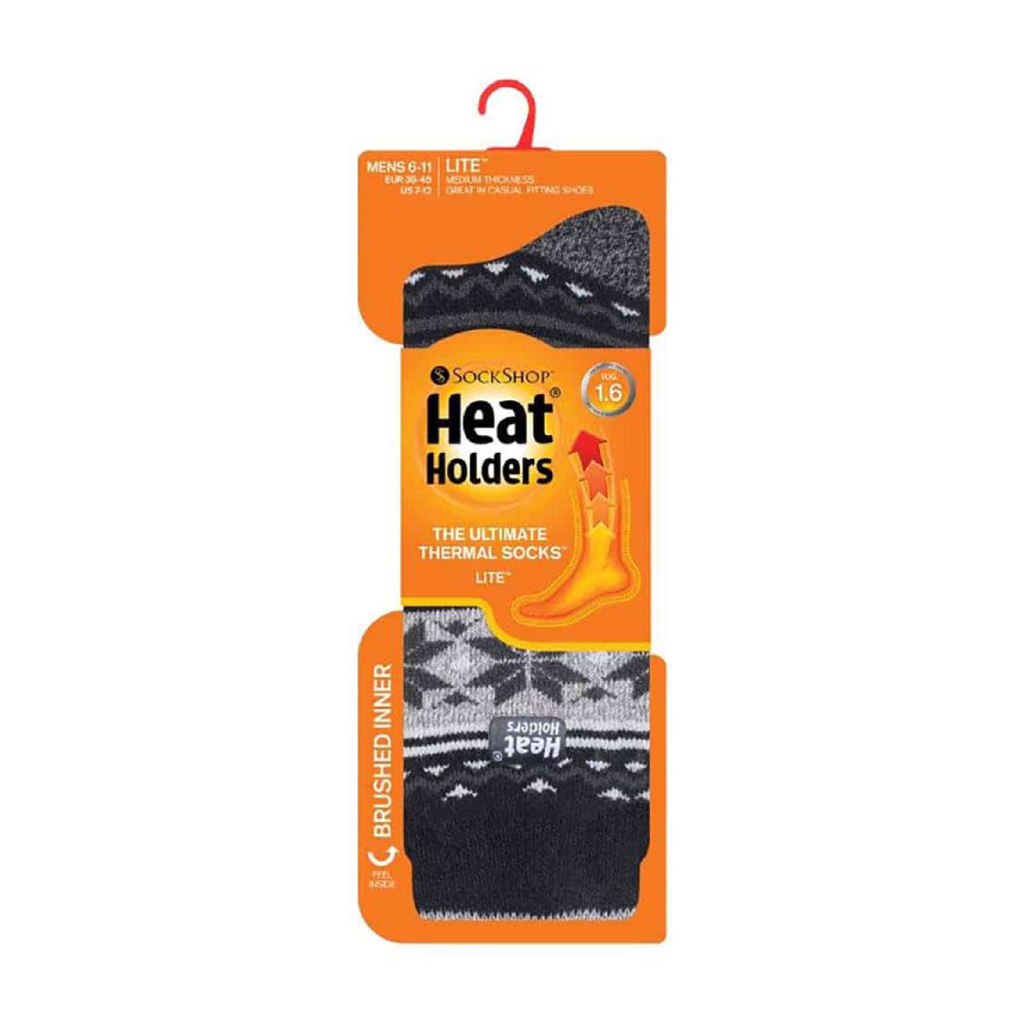 Sock Snob Mens Thin Warm 1.6 Tog Lightweight Thermal Dress Socks