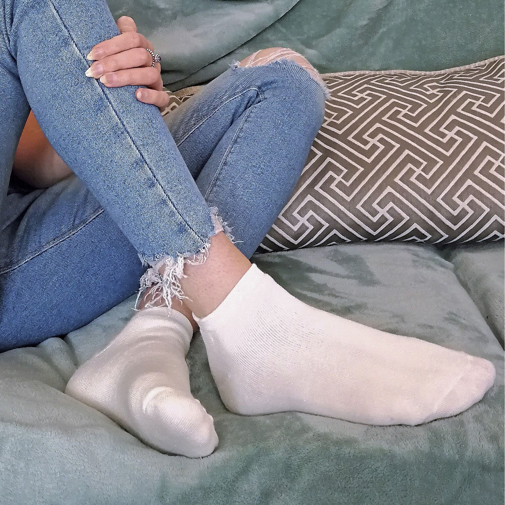 Sock Snob Womens Cushioned Low Cut Ankle Thermal Trainer Socks Multipack Options