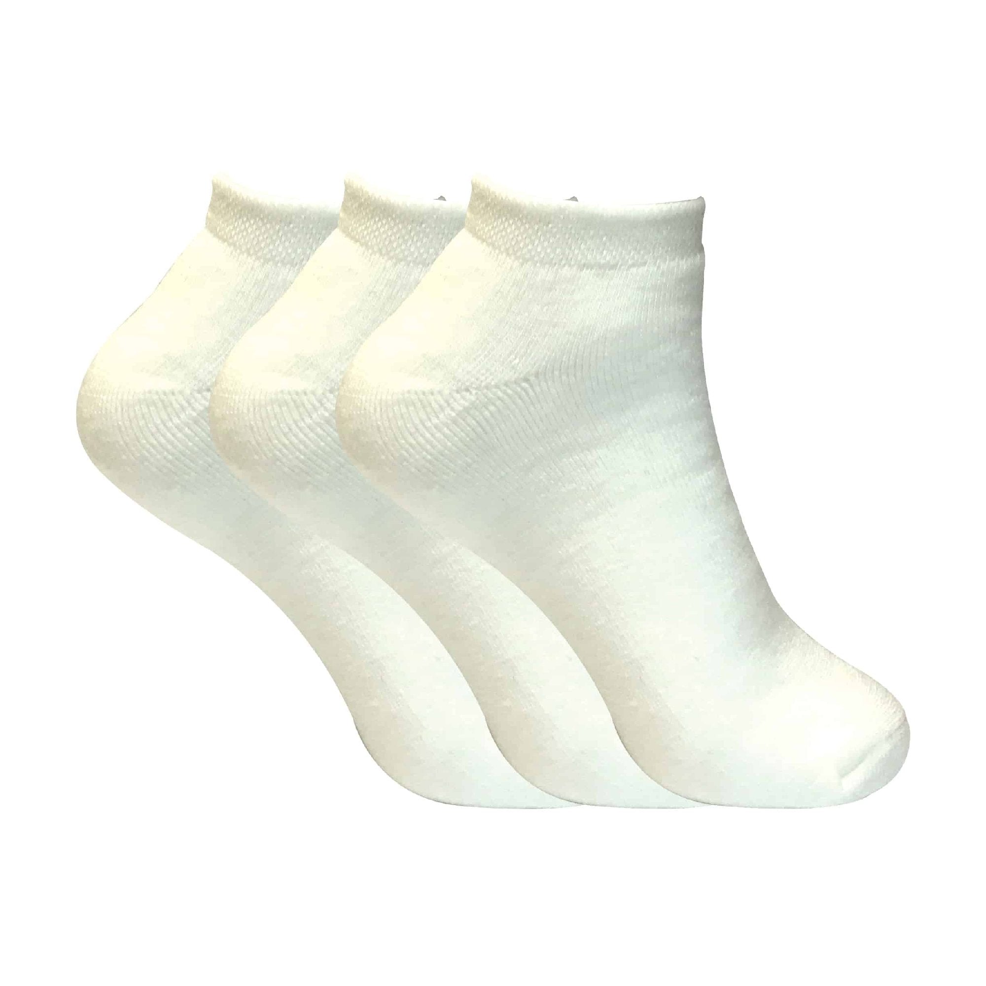 Sock Snob Womens Cushioned Low Cut Ankle Thermal Trainer Socks Multipack Options