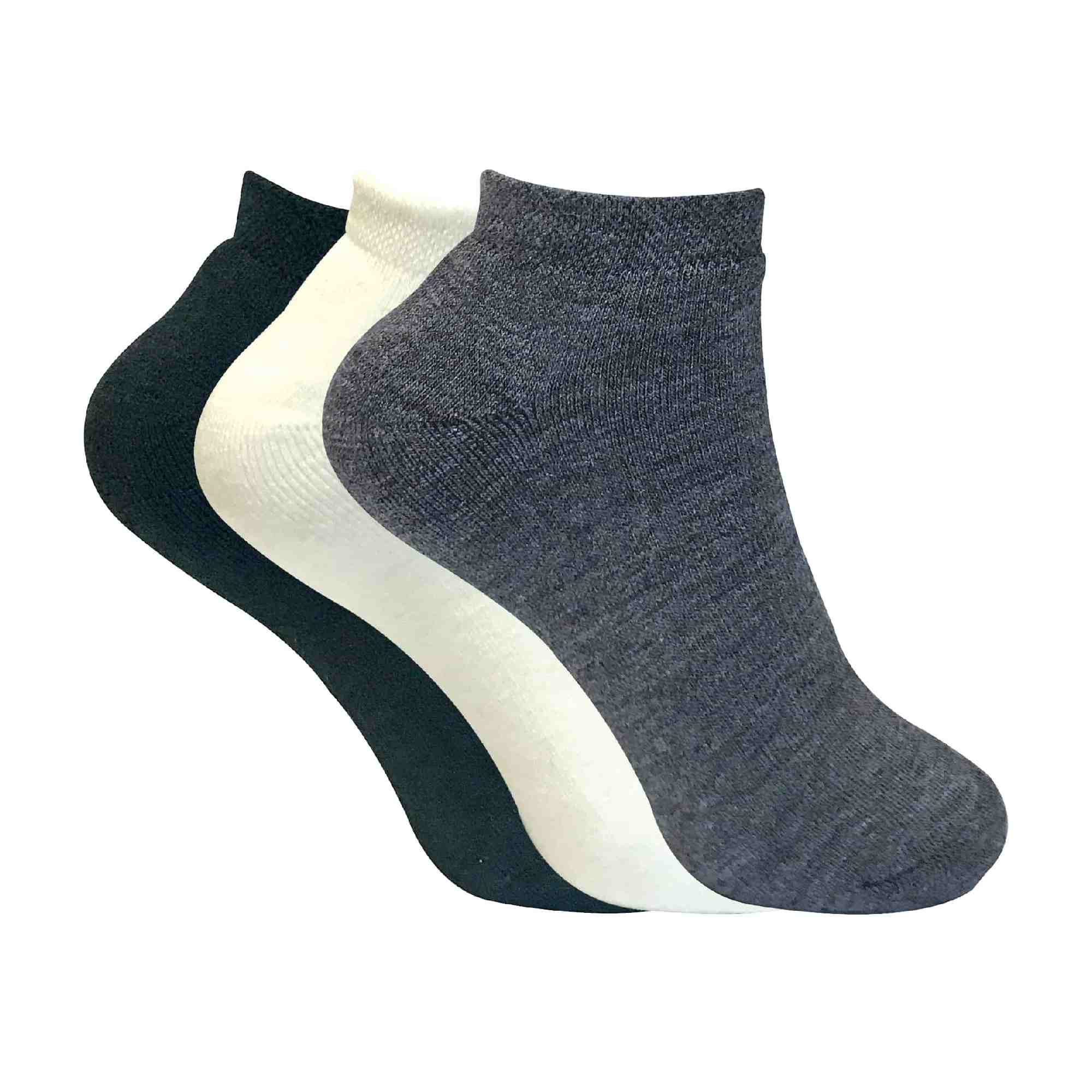 Sock Snob Womens Cushioned Low Cut Ankle Thermal Trainer Socks Multipack Options
