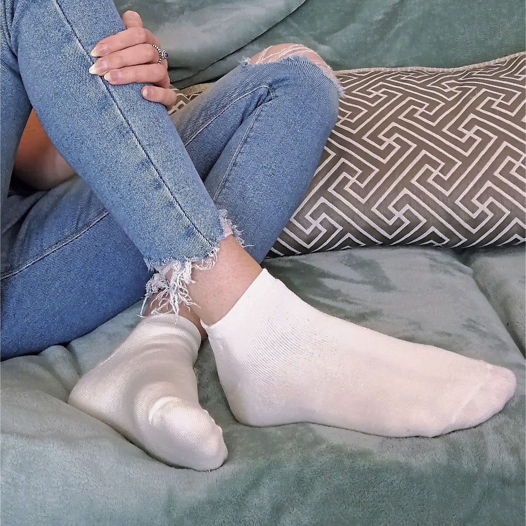 Sock Snob Womens Cushioned Low Cut Ankle Thermal Trainer Socks Multipack Options