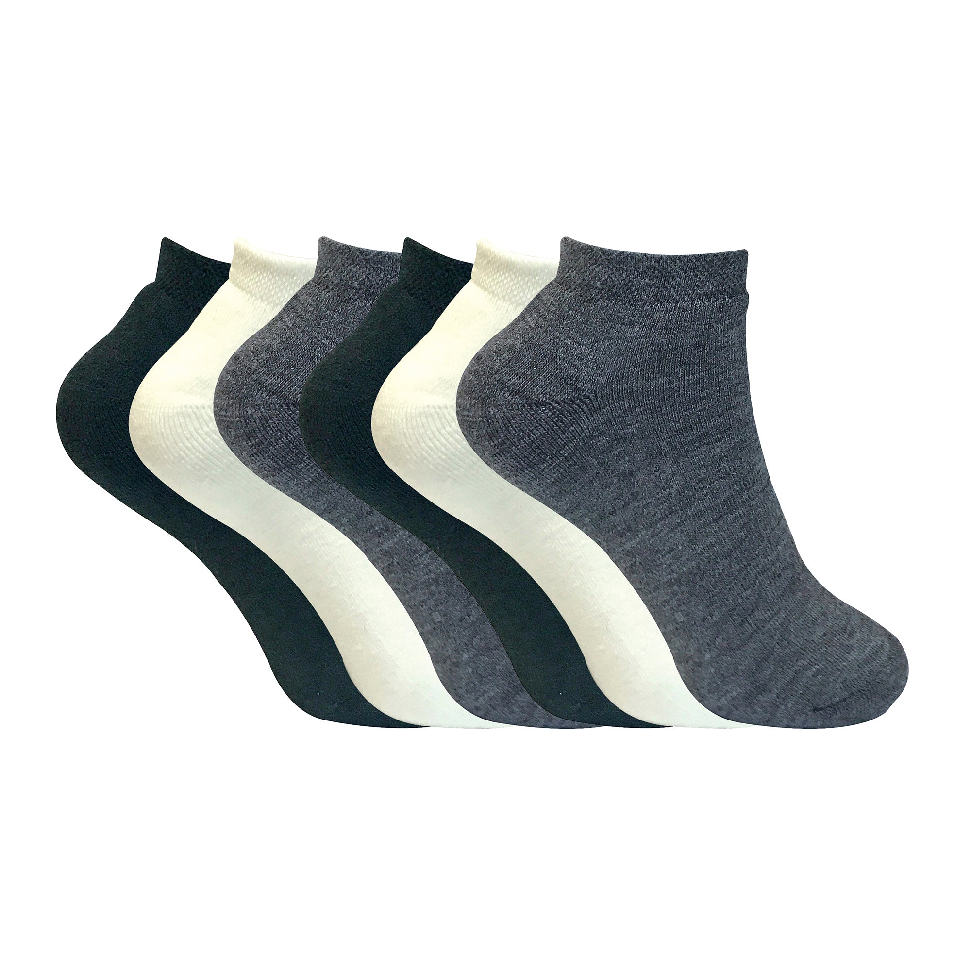Sock Snob Womens Cushioned Low Cut Ankle Thermal Trainer Socks Multipack Options