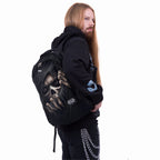 Grim Ripper laptop backpack detail view