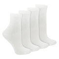 Steven 4 Pairs Childrens Organic Cotton Sensory Socks - Seamless Socks for Boys and Girls