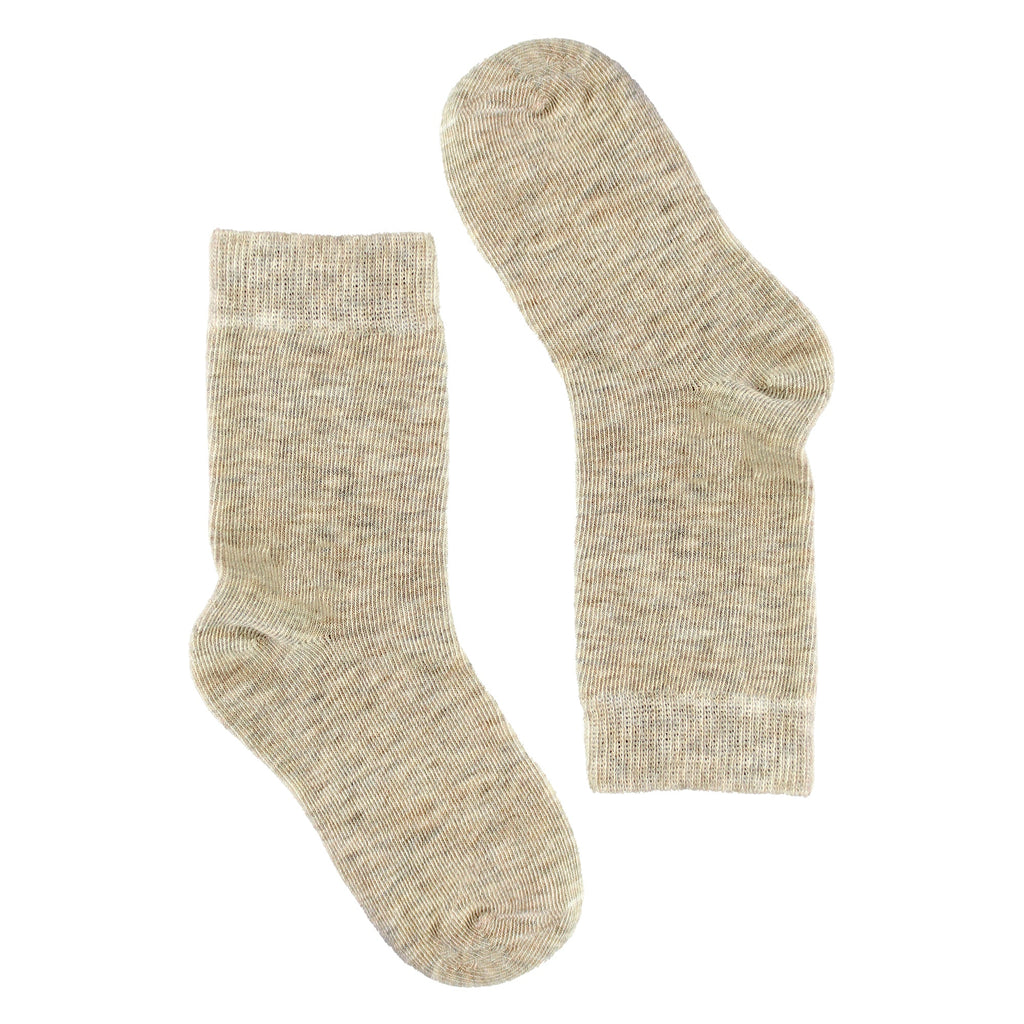 Steven 4 Pairs Childrens Organic Cotton Sensory Socks - Seamless Socks for Boys and Girls