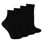 Steven 4 Pairs Childrens Organic Cotton Sensory Socks - Seamless Socks for Boys and Girls