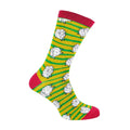 Sock Snob 1 Pack Mens Novelty Green Sheep Bamboo Socks