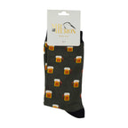 Sock Snob 1 Pack Mens Novelty Beer Patterned Bamboo Socks