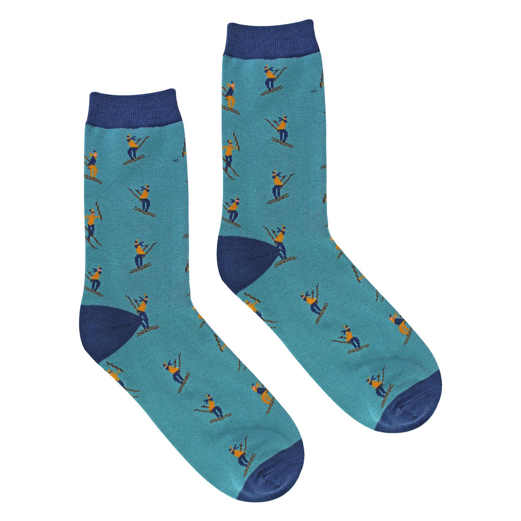 Mr Sparrow Mens Novelty Skiing Socks