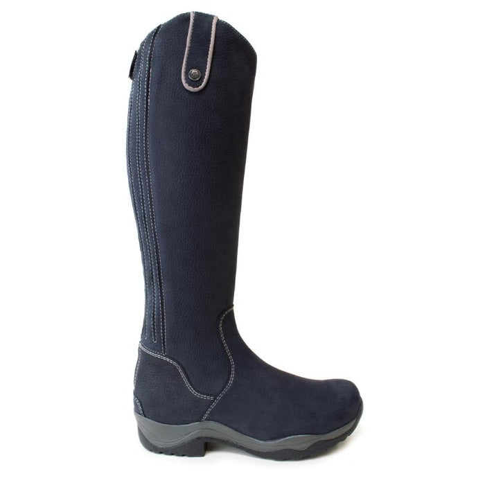 Bareback Footwear Montana Riding Boots Blue Standard and Wide Calf