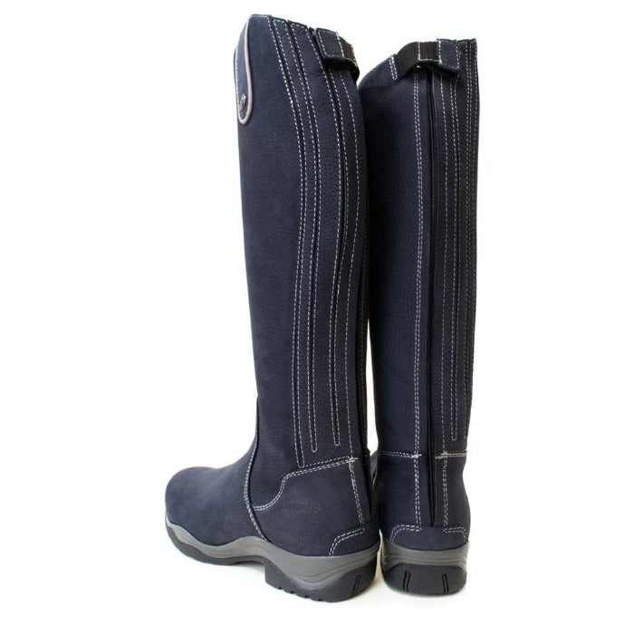 Bareback Footwear Montana Riding Boots Blue Standard and Wide Calf