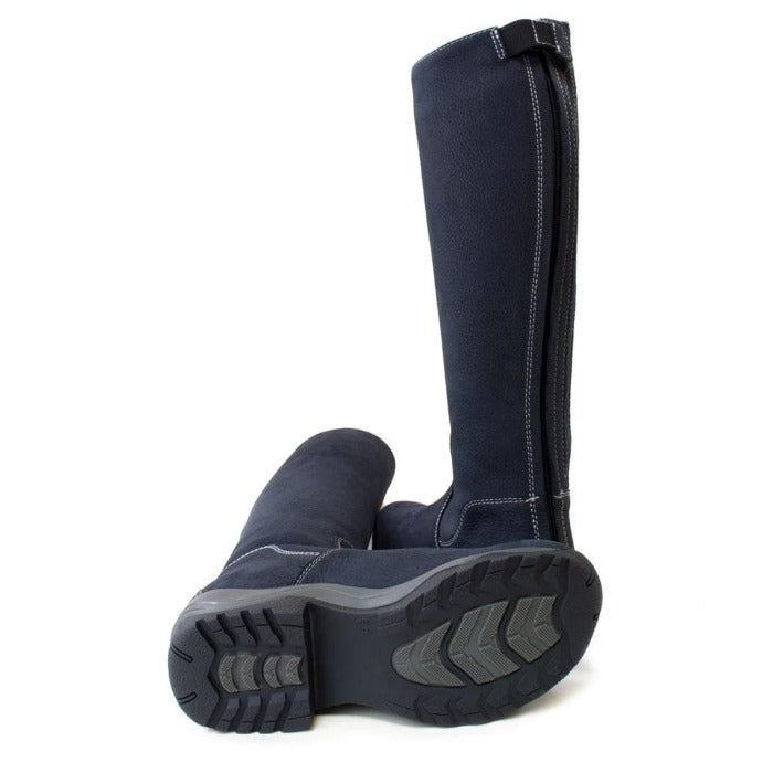 Bareback Footwear Montana Riding Boots Blue Standard and Wide Calf