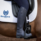 Bareback Footwear Montana Riding Boots Blue Standard and Wide Calf