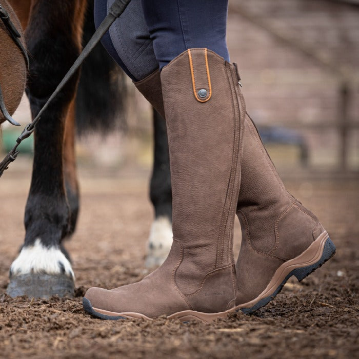 Bareback Footwear Montana Riding Boots Brown Standard and Wide Calf