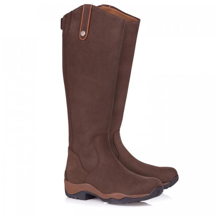 Bareback Footwear Montana Riding Boots Brown Standard and Wide Calf