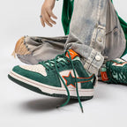Breathable Lace Up Running Trainers