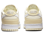 Nike Dunk Low Coconut Milk trainers top view showing laces