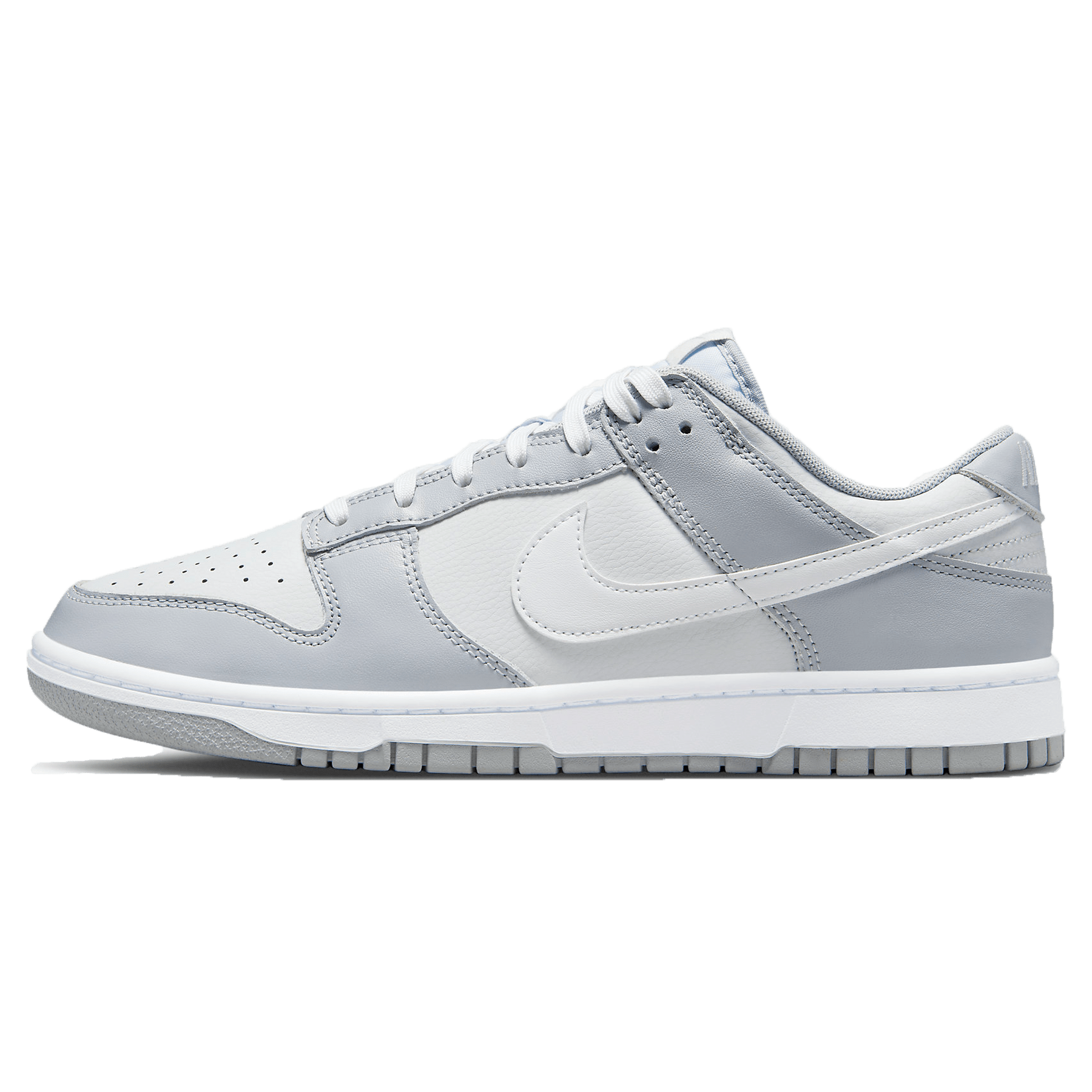 Nike Dunk Low Wolf Grey trainers main side profile