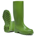 Nora Dolomite Unlined Pvc Wellington Boots Green