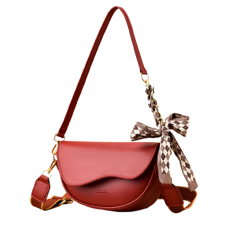 Light Luxury Underarm Saddle Bag