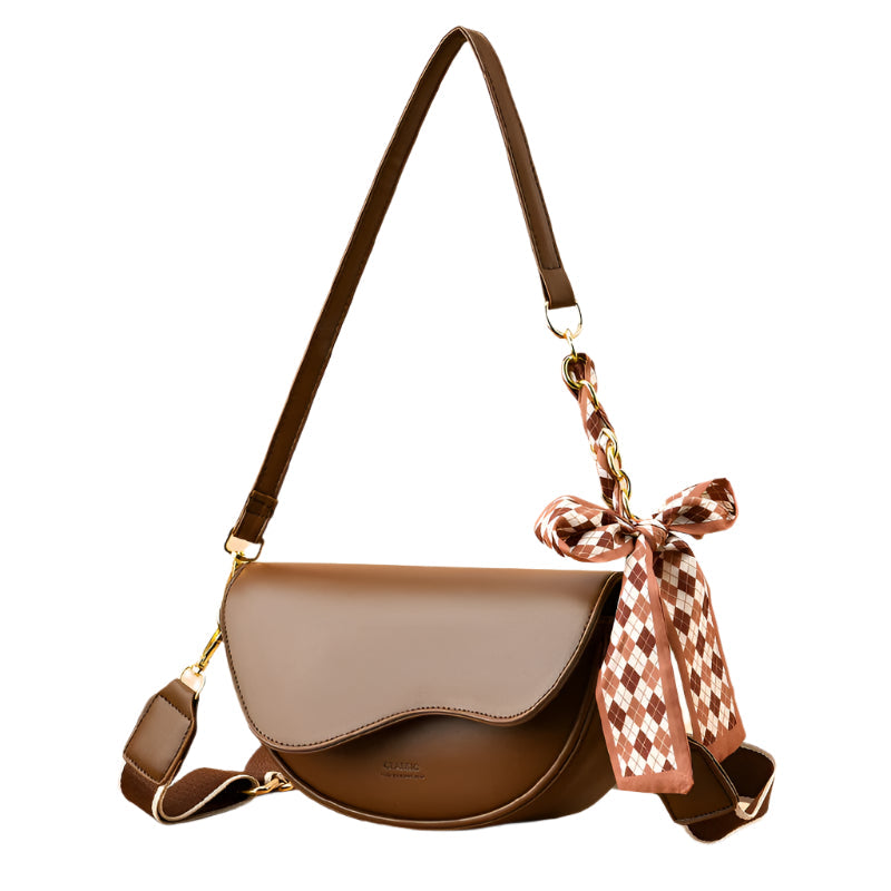 Light Luxury Underarm Saddle Bag