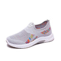 Womens Breathable Mesh Lightweight Round Toe Trainers