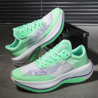 Unisex Breathable Mesh Lightweight Low Top Lace Up Running Trainers