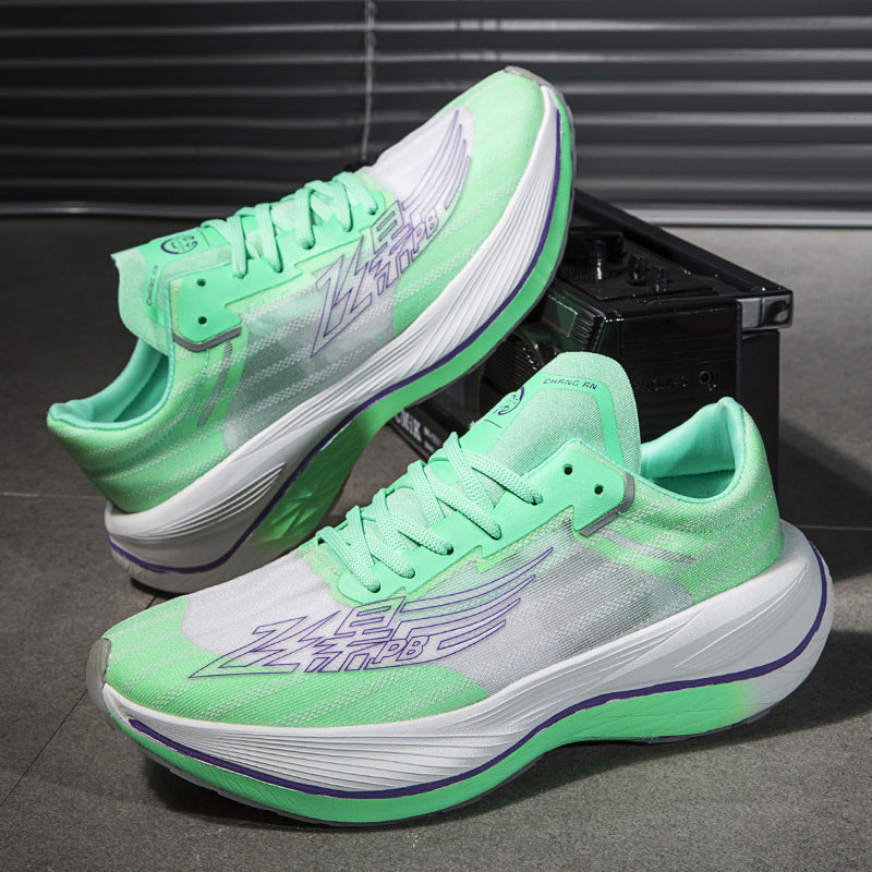 Unisex Breathable Mesh Lightweight Low Top Lace Up Running Trainers