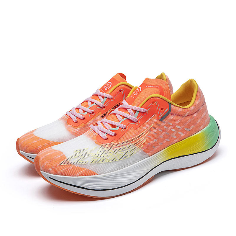 Unisex Breathable Mesh Lightweight Low Top Lace Up Running Trainers