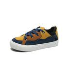 Unisex Canvas Lace Up Round Toe Trainers