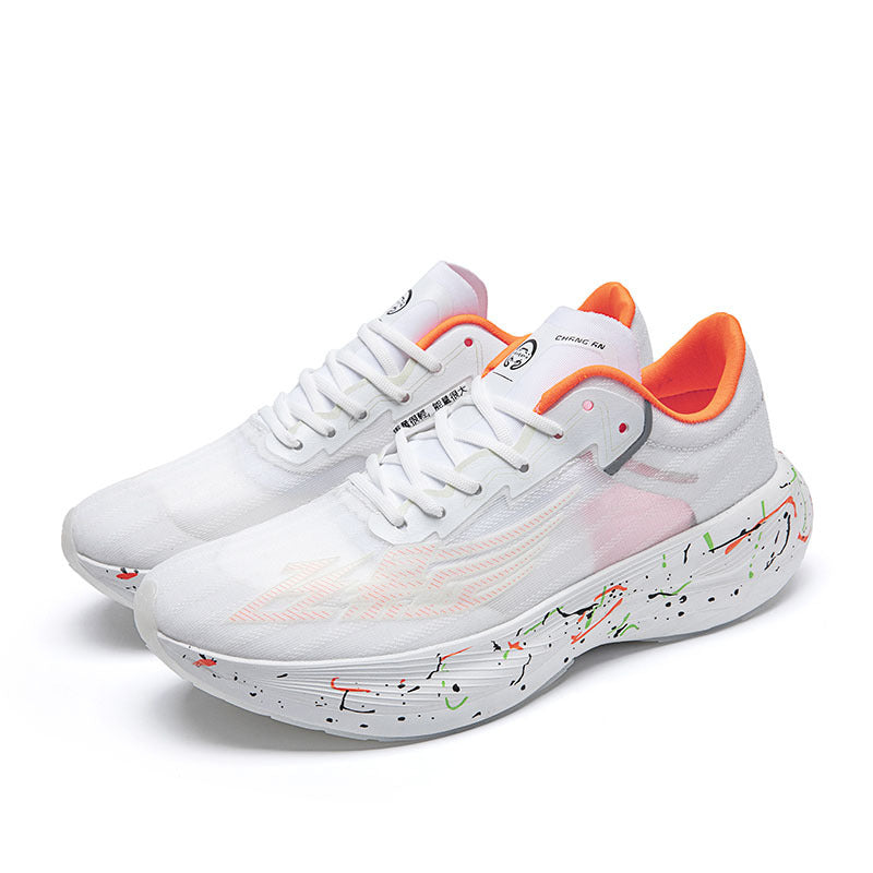Unisex Breathable Mesh Lightweight Low Top Lace Up Running Trainers