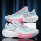 Unisex Breathable Mesh Lightweight Low Top Lace Up Running Trainers