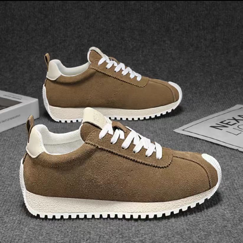 Mens Breathable Mesh Round Toe Trainers