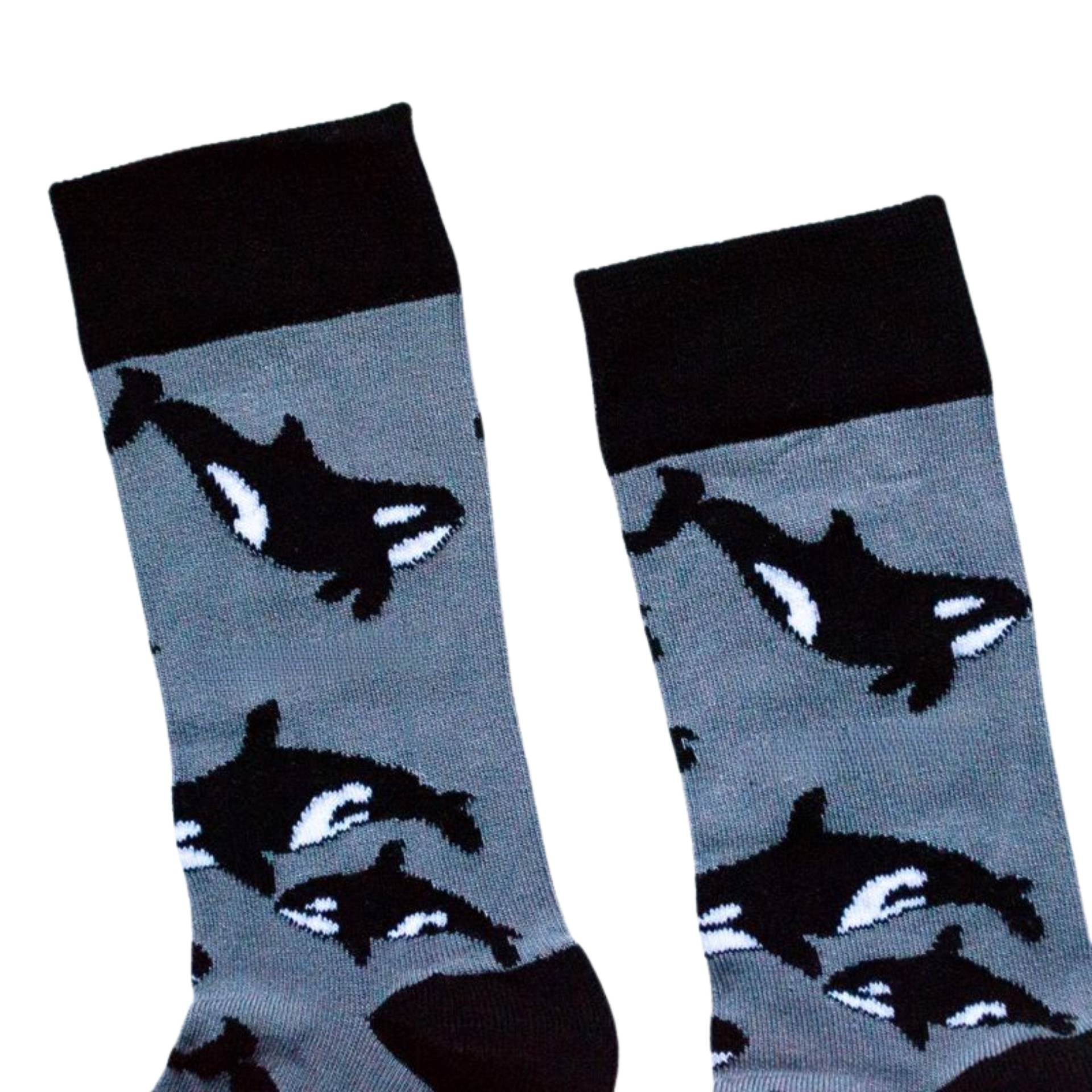 Bare Kind Save the Orcas Bamboo Socks