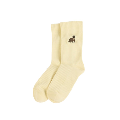 Bare Kind Save the Otter Ribbed Bamboo Socks